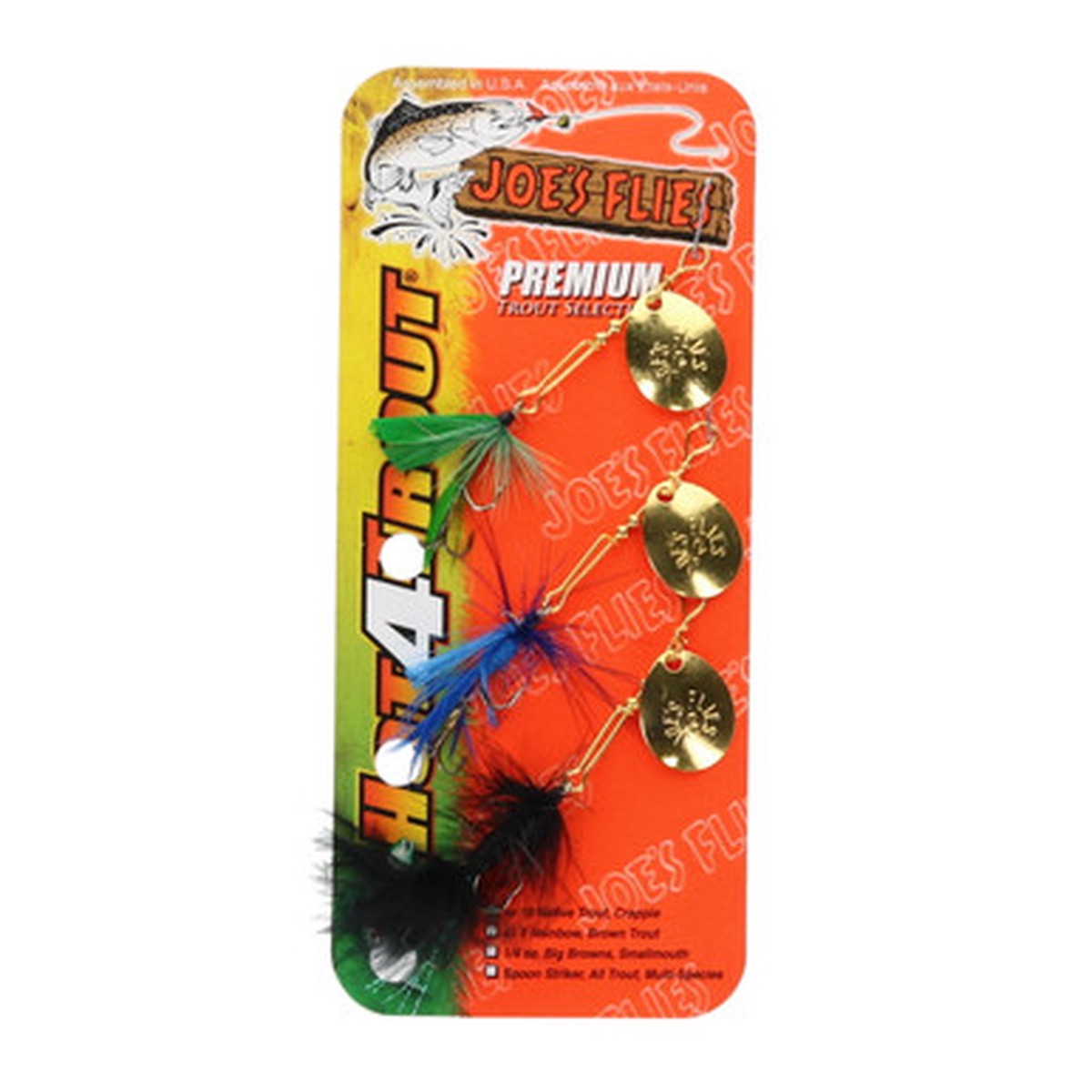 Joe's Flies Short Striker Spinner Multi-Pack