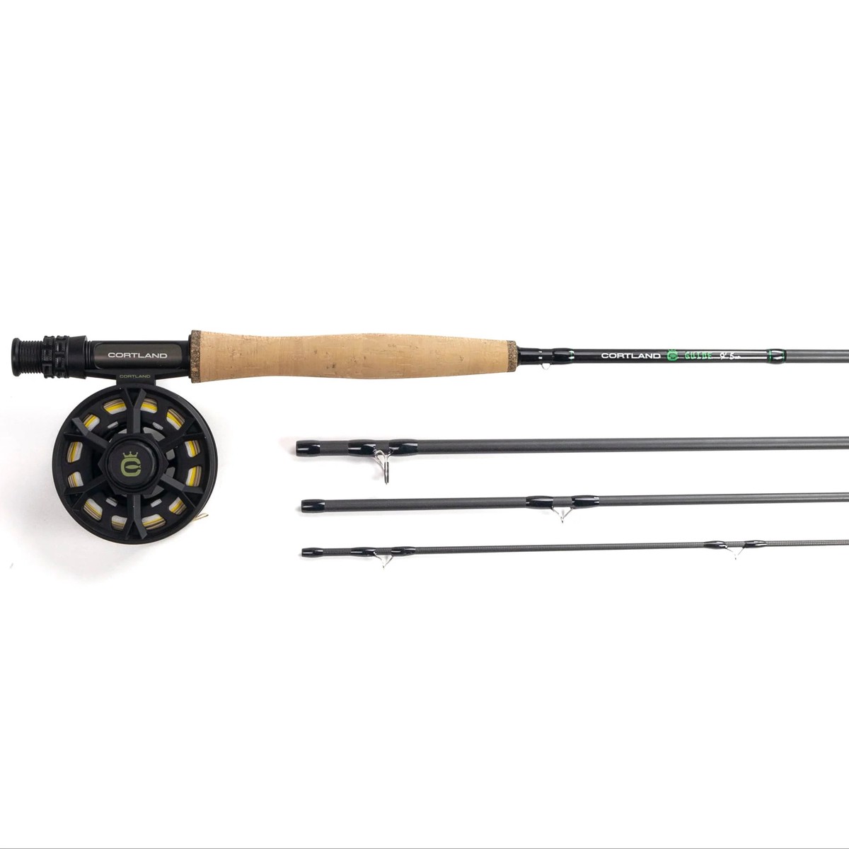 Cortland Guide Freshwater Outfit 7' 3 Wt - 4pc