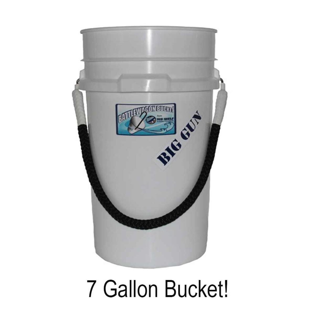 Top Shelf Marine 7 Gallon "Big Gun" Rope Handle Bucket