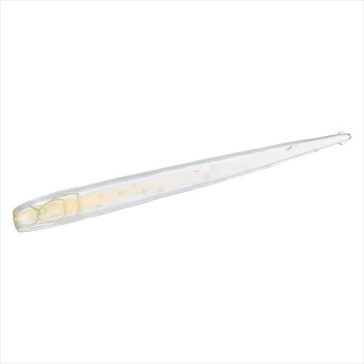 Daiwa Worm Gekkabijin Shirasu Beam 2.8inch Glow Dot UV Green
