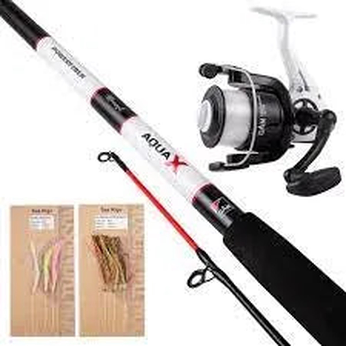 DAM Aqua -X Allrounder Pier & Rock fishing rod & reel combo