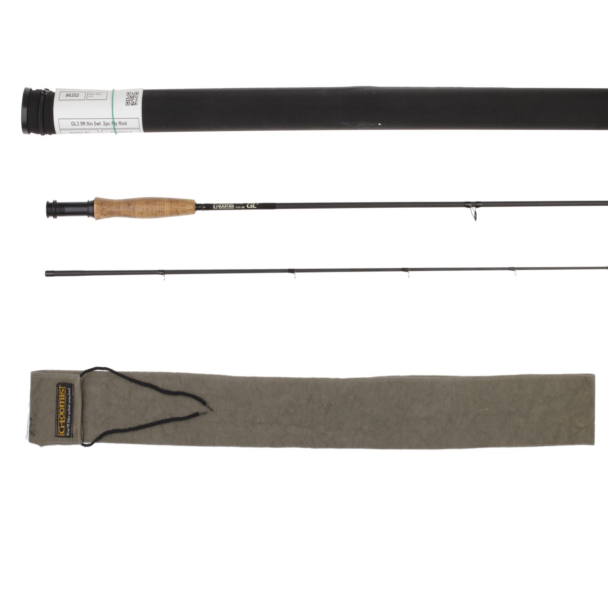 Used G. Loomis GL3 9ft 5wt Fly Rod (590-2)
