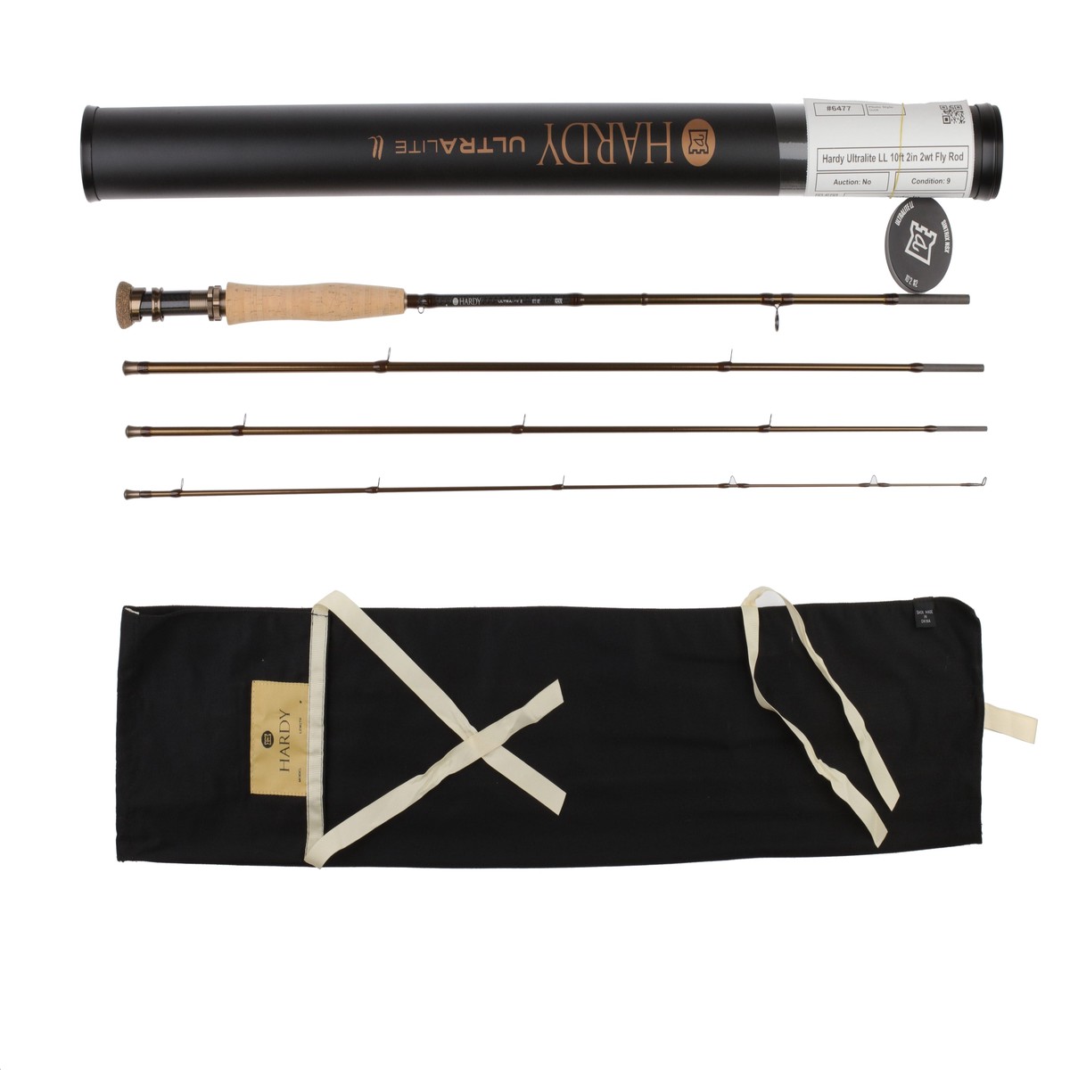 Used Hardy Ultralite LL 10ft 2in 2wt Fly Rod (2102-4)