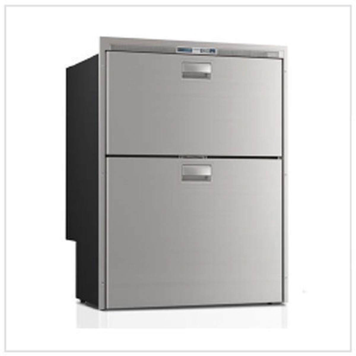 Vitrifrigo DW180IXN4-EX-1, 5.1 cu. ft. Double Drawer freezer, Stainless steel front, Adj flange, LED interior lights, 12/24V 115/230VAC - 50/60Hz OXC2