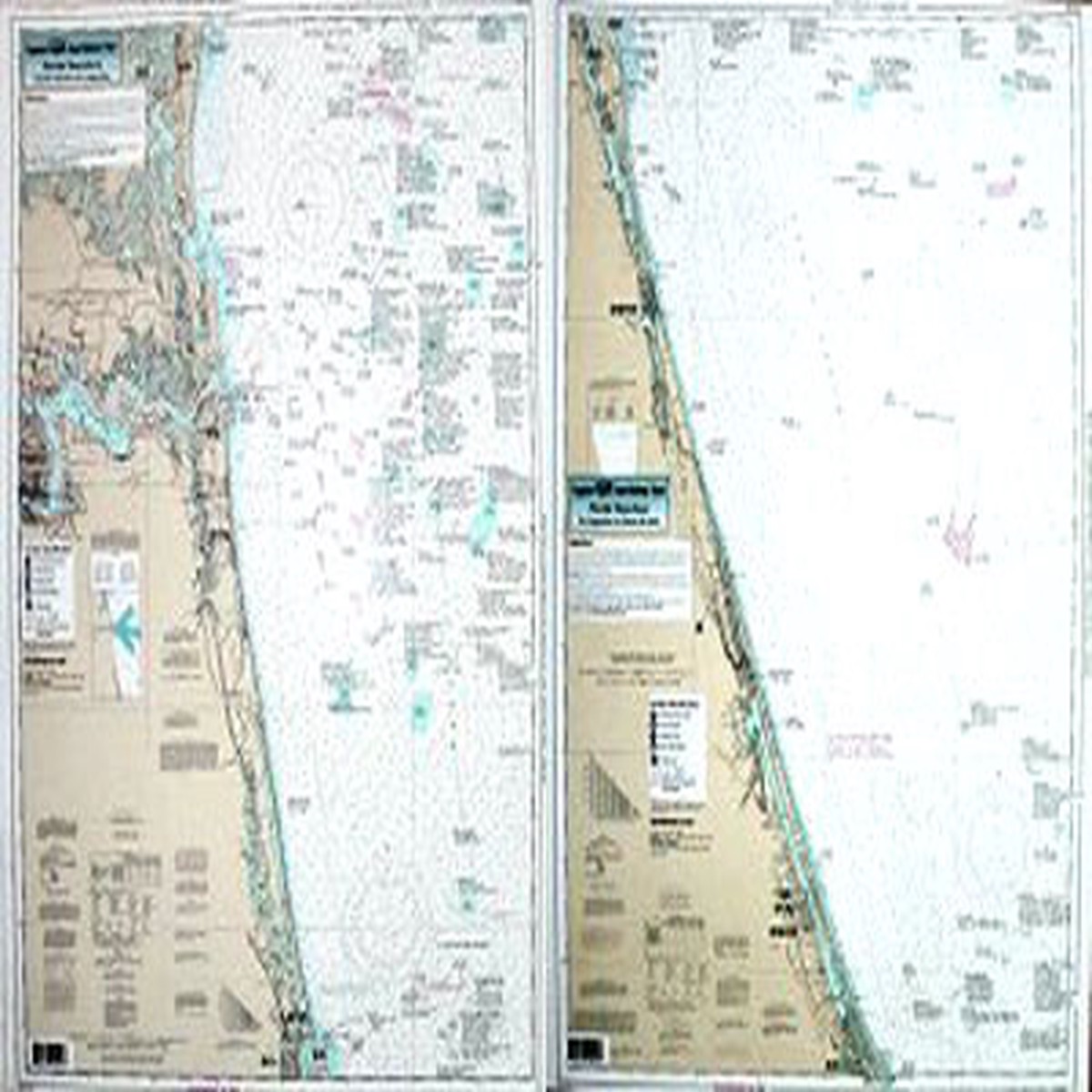 Captain Segull Chart - Nearshore Amelia Island to Ponce de Leon- FL