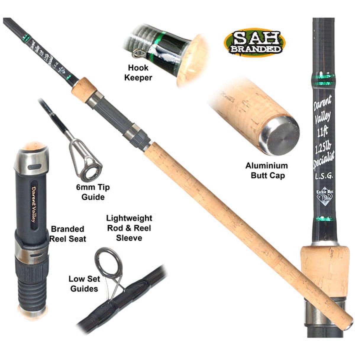 Tackle Box Darent Valley 11ft 1.25lb LSG Specialist Rod (Low Set Guides)