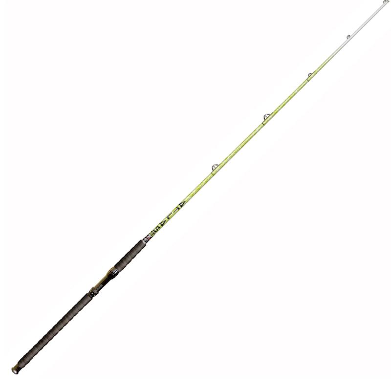 B'n'M Atlas XH Catfish Rod, 7'6 inch Extra Heavy Fast 1-Piece Casting, Stainless Guides ATLAS76