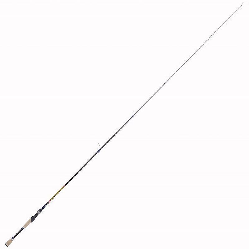 B'n'M Sam's Super Salt Casting Rod, 7.5 ft One-Piece Graphite, Cork Grip, Stainless Guides, SALT75C