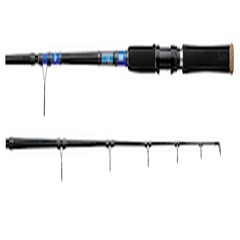 Daiwa BeefStick Saltwater Spinning Rod 7' Medium Heavy, Solid Fiberglass Blank, BSS701MHS