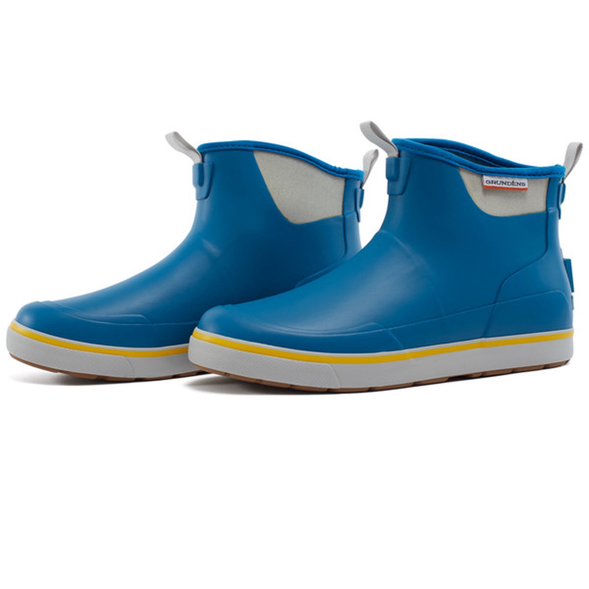 Grundens DECK-BOSS Ankle Boot - Aegean Blue- Size 08