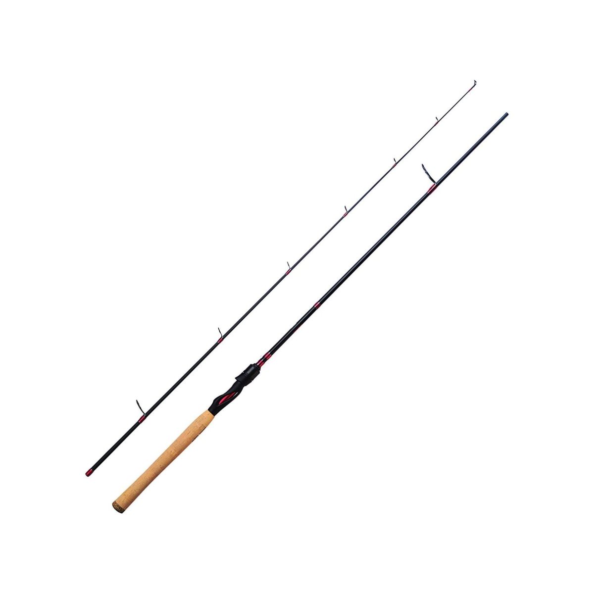 Eagle Claw EC2.5 6'6" Medium Fast Spinning Rod 2-Pc