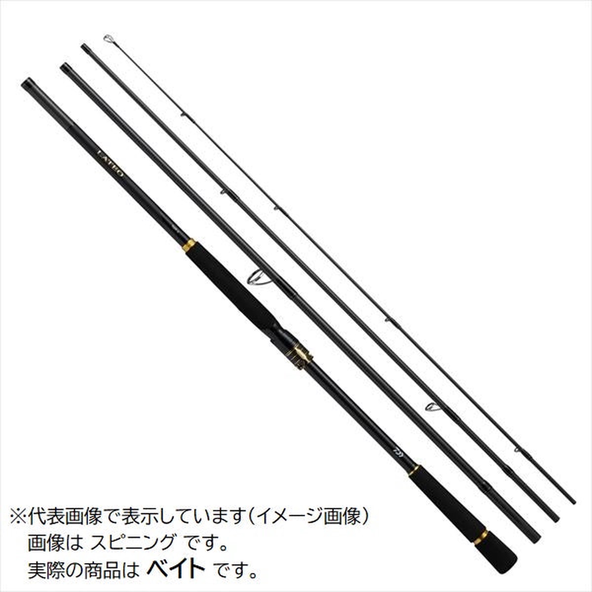 Daiwa Seabass Rod Lateo 86MLB-4 K (Baitcasting 4 piece)