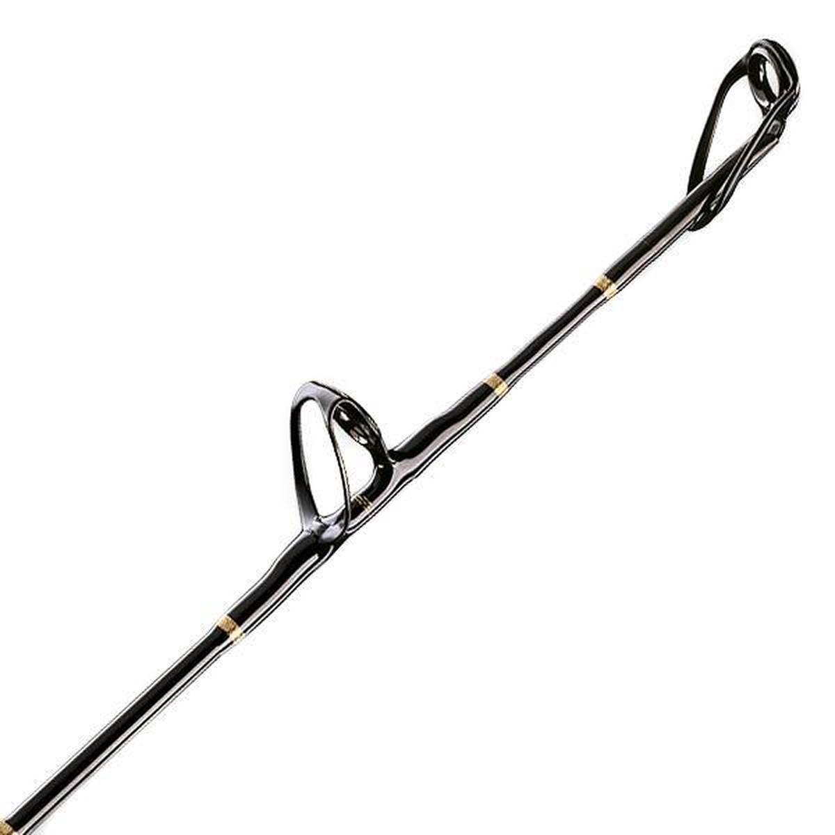 Alutecnos Albacore 6-20 Pound 2 Piece 5 Feet 7 Inch Stand Up Trolling Rod With Guides - Straight Butt