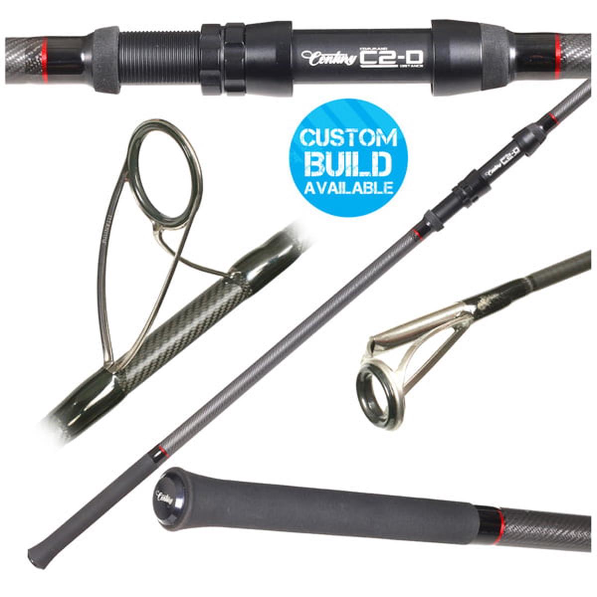 Century C2-D Carp Rod 13ft 3.75lb (Command Distance) American Tackle Titanium K Series Guides (Special Order Item)