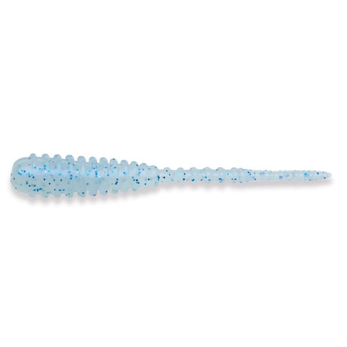Ecogear Worm Aji Shokunin Aji Must 1.8inch-FAT #527 Ghost raw whitebait (blue luminous)