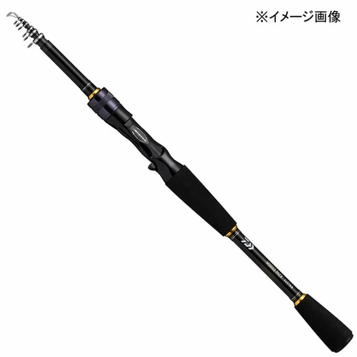 Sea Bass Rod Daiwa MOBILE PACK 765TMHB-Q (5 piece Baitcasting Reel type)