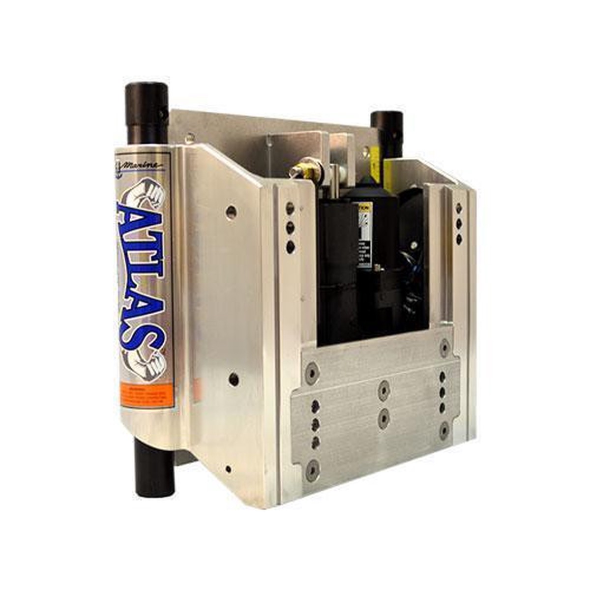 TH Marine Atlas 14" Jack Plate Standard Hydraulic Polished - AHJ-14V-DP