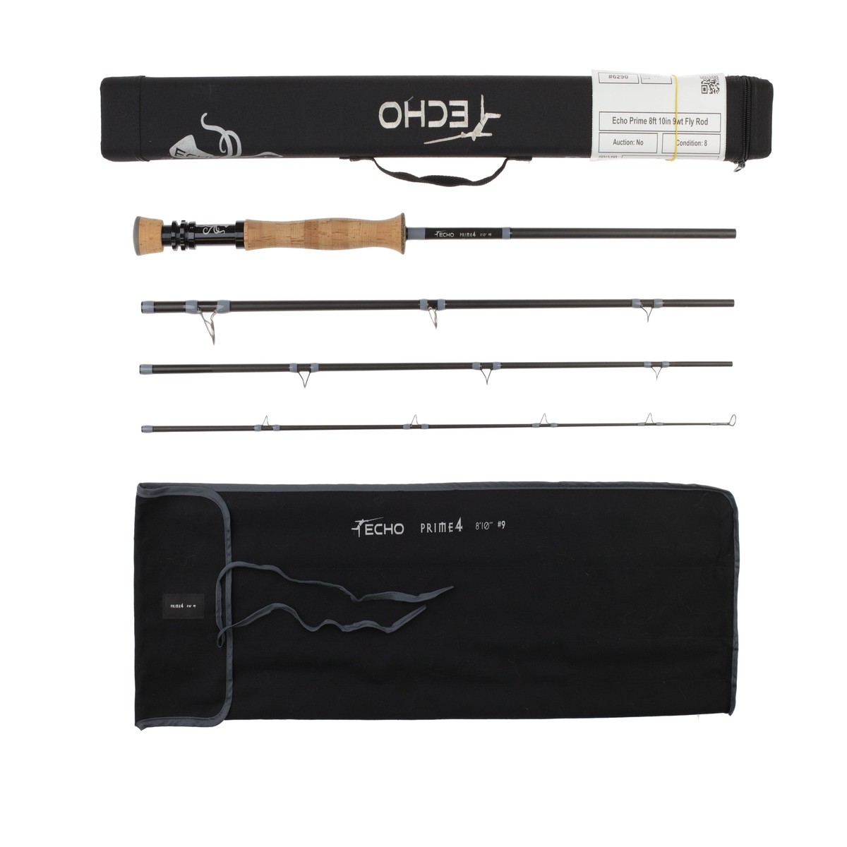Used Echo Prime 8ft 10in 9wt Fly Rod (9810-4)