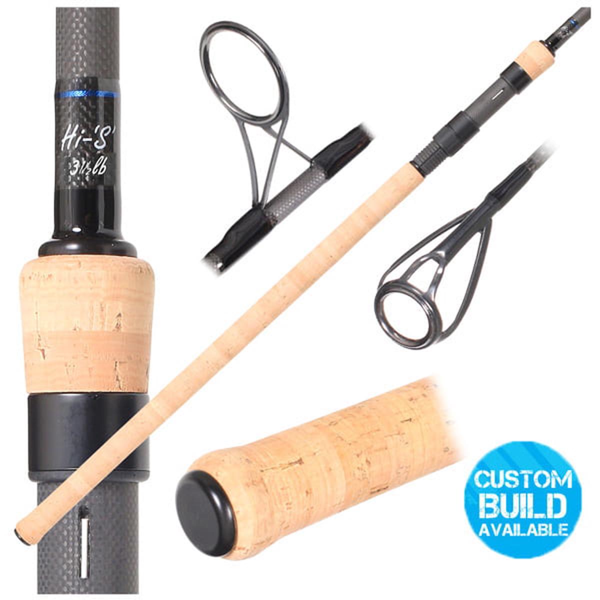 Free Spirit Hi-S Black Edition Carp Rod (TB Special) 12ft 3.5lb (50mm) Full Cork Handle