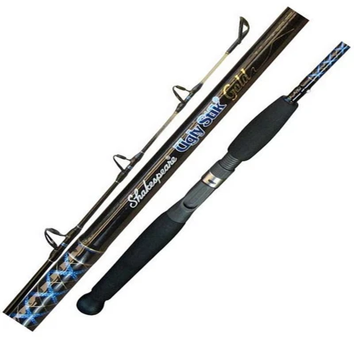 Ugly Stik Gold Spin Beach Fishing Rod - 12'0'' 8-12 kg 2 Piece - USG-GPS120A2