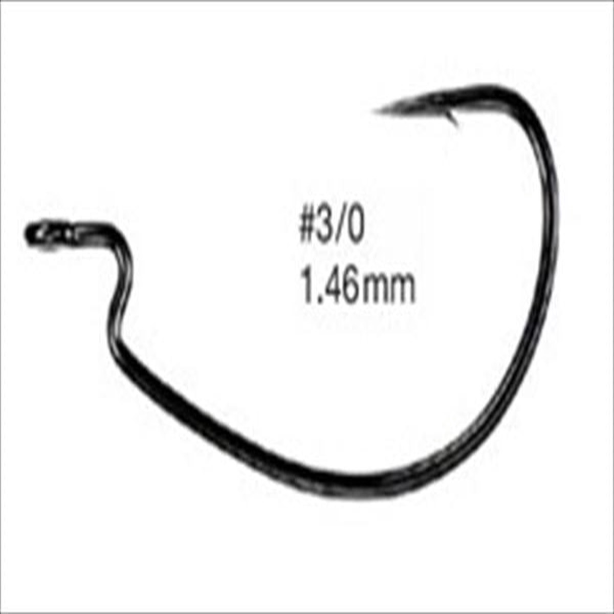 Varivas Worm Hook Offset Master Monster Class #3/0
