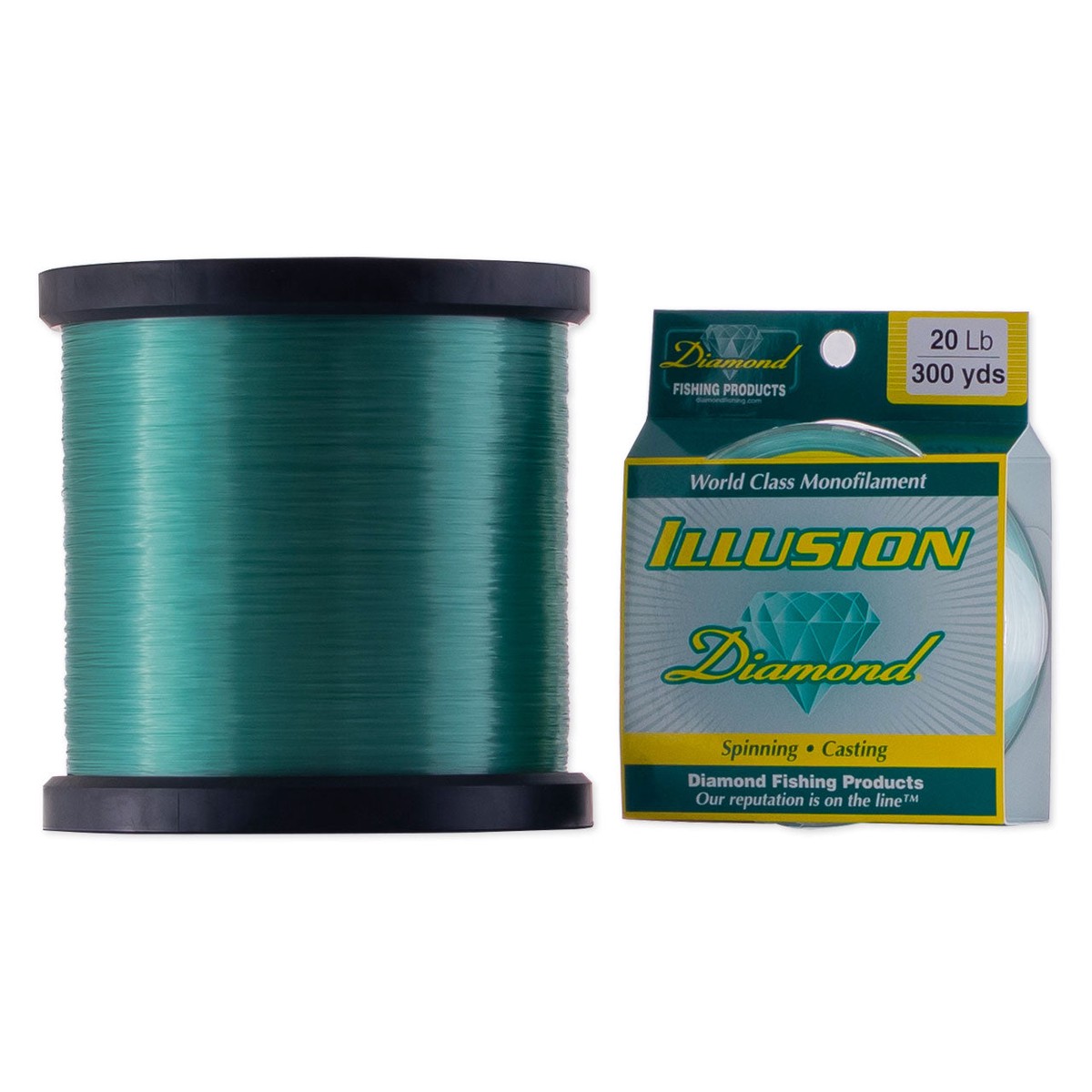 Diamond - Illusion Co-Polymer Monofilament Fishing Line
