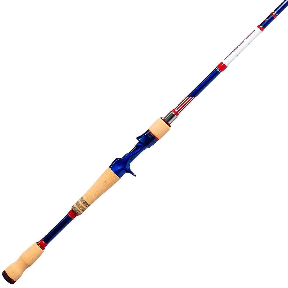 Favorite Defender Casting Rod 7'2" Med Hvy Fast 2-Pc w Zip Case