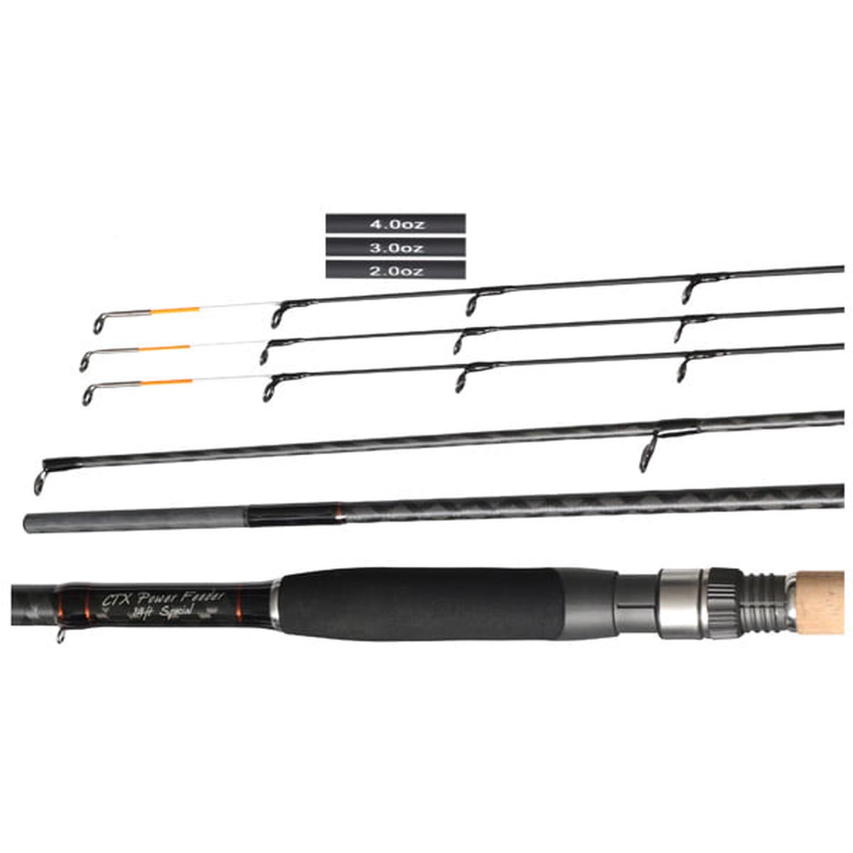 Free Spirit CTX 14ft 3-Piece Power Feeder Special Rod (Special Order Item)