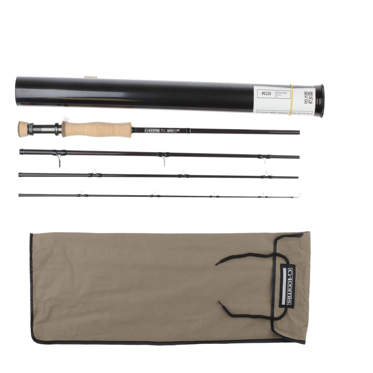 Used G. Loomis NRX+ Saltwater 9ft 8wt Fly Rod (890-4)
