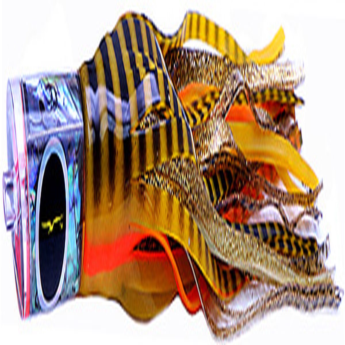 Black Bart Bad Guy Trolling Lure - Yellow Black Tiger/Gold Dot