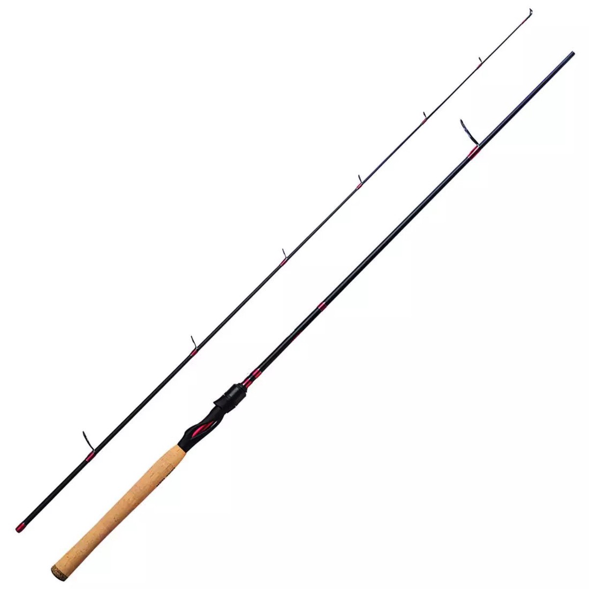 Eagle Claw EC2.5 EC1S70MHXF2 Spinning Rod Extra Fast Med Heavy 2 pc. 7" Flat Black