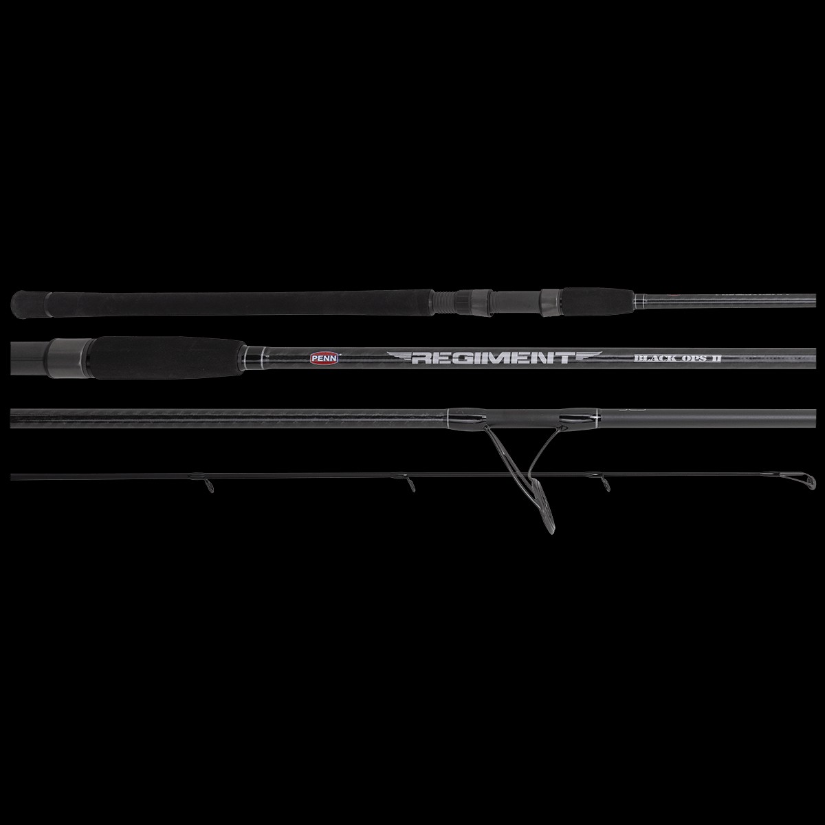 Penn Regiment Black OPS II Spin Rod Mega Clearance