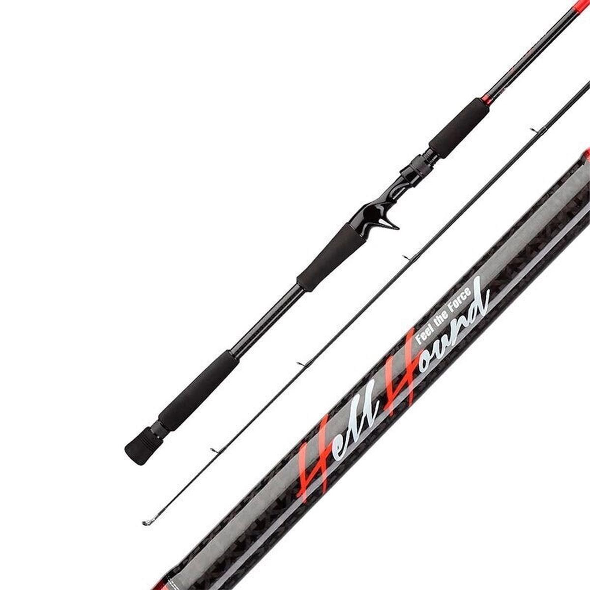 Zetrix Hell Hound Dark Blood Baitcasting Rod - 8'5'' 257cm Max 180g