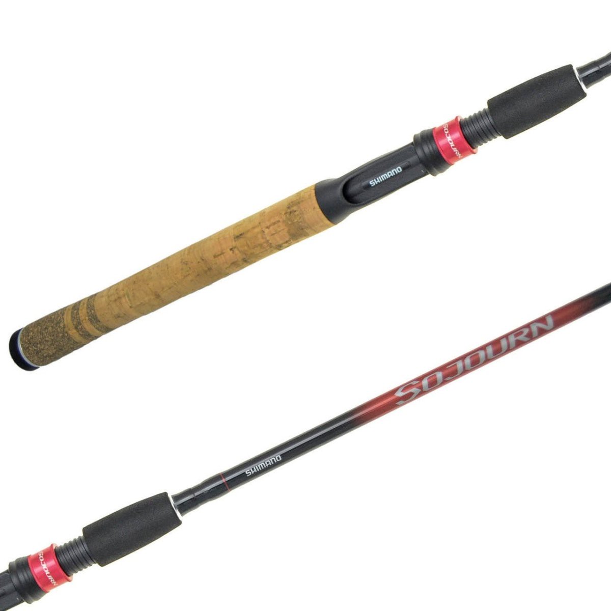 Shimano Sojourn Spinning Rod 6'6" Medium Fast 2 Pc