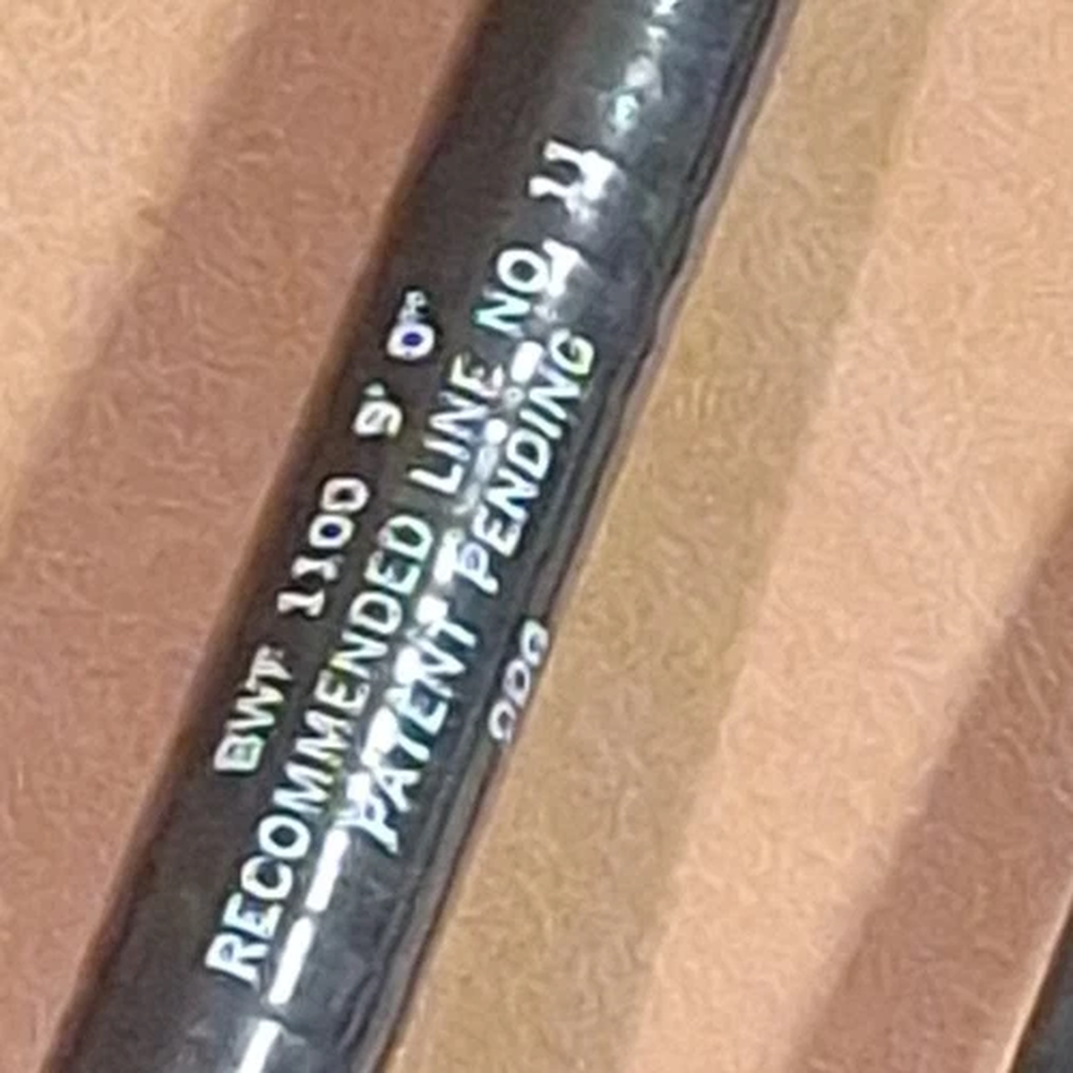 Shakespeare salmon steelhead 9 ft 6 in 2 Piece Full Cork Handle Black graphite