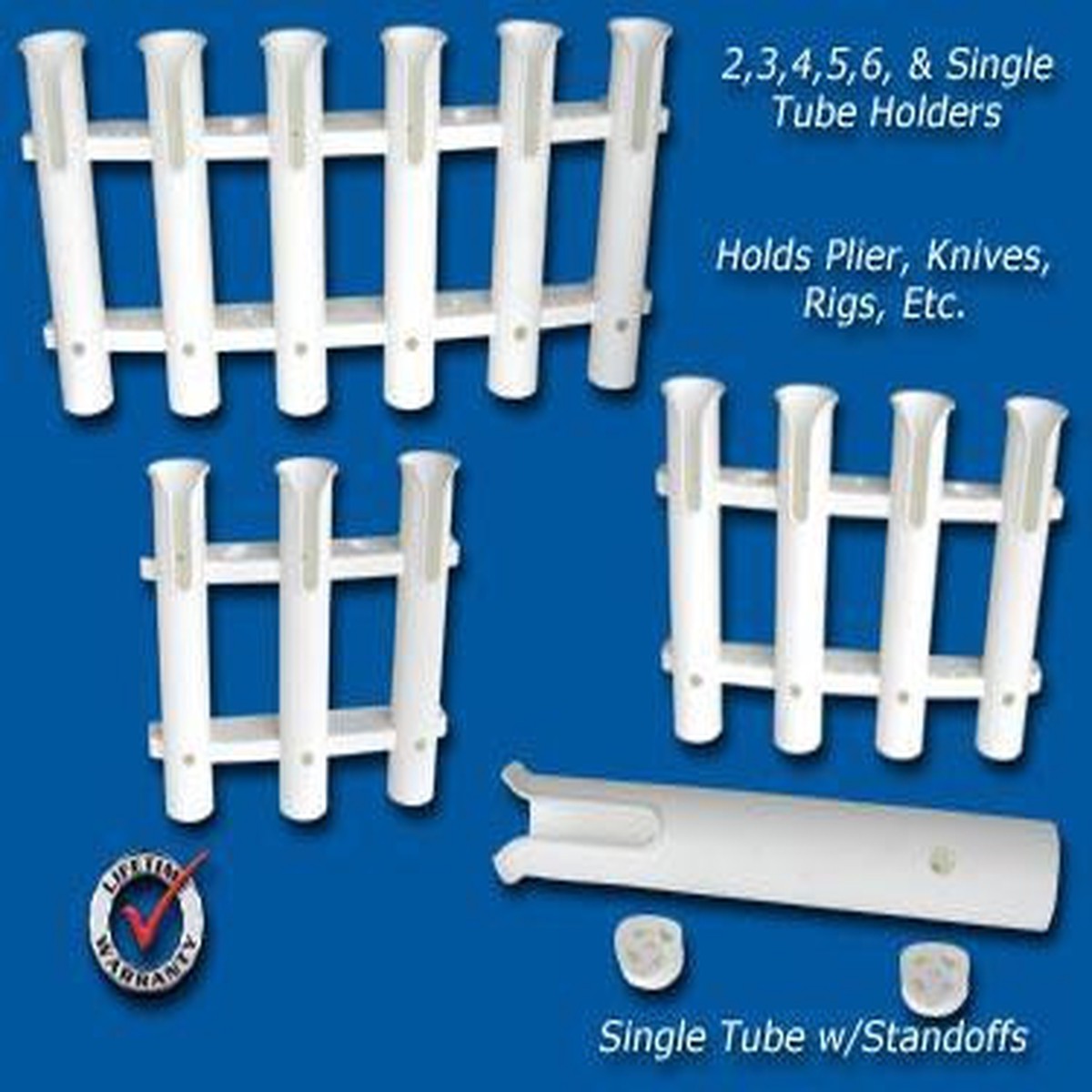 Deep Blue Marine Rod Holders for Home or Boat RH5
