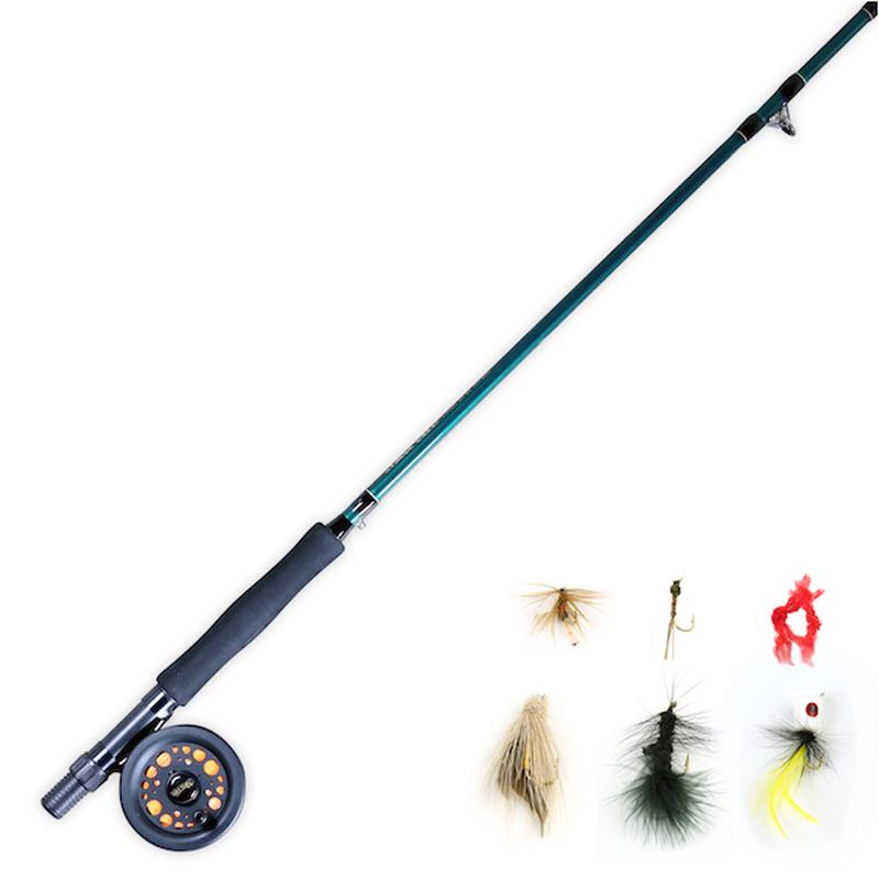Zebco Martin Complete Fly Fishing Kit, 6# Weight All-in-One Starter Set 21-43563