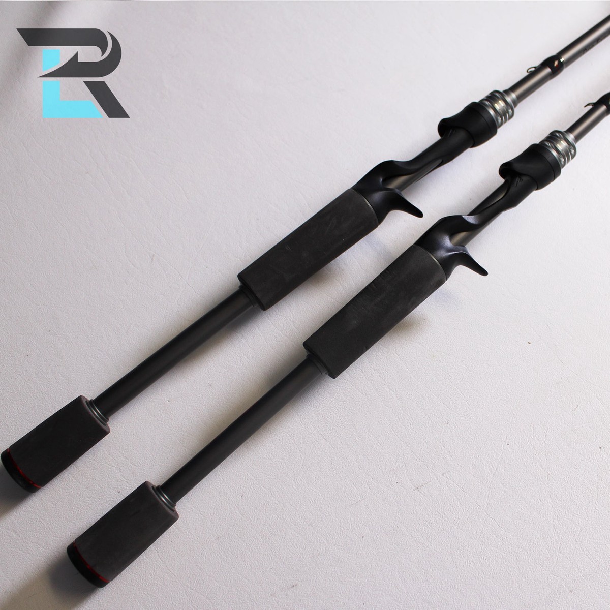 Ark Fishing Tharp Twitch NTS69MLRC 6'9" Medium Light and Tharp One Eyed Jack NTS69MRC 6'9" Medium - Used Casting Rods - Excellent Condition