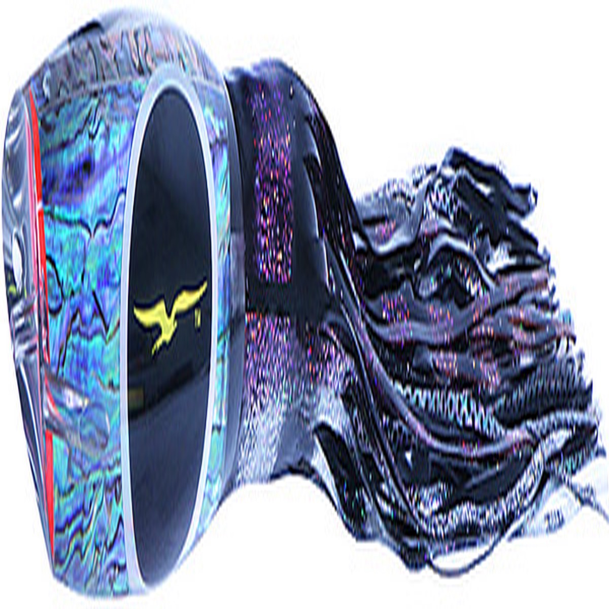 Black Bart Breakfast Teaser- Purple/Black Dot