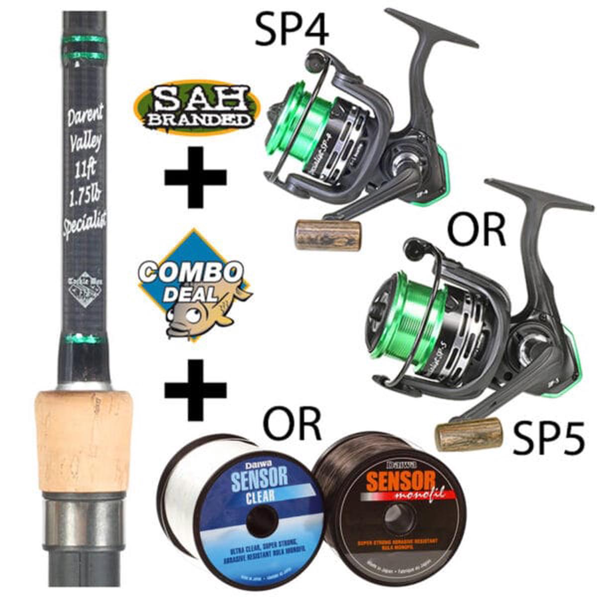 Combo Deal TB Darent Valley 11ft (1.75lb) Specialist Rod Kit SP4 or SP5 Reel