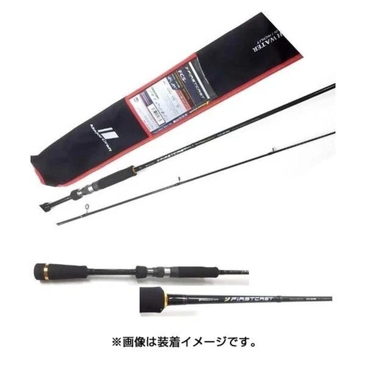 Major Craft FIRSTCAST BASS FCS-602UL Spinning Rod for Bass