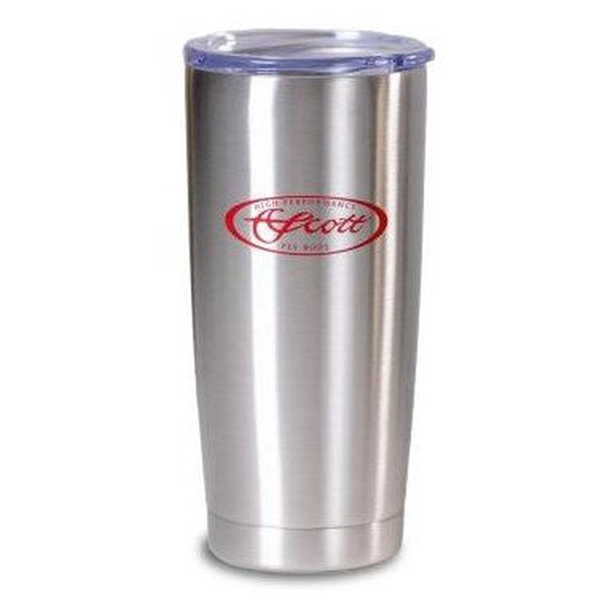 Scott Fly Rods Stainless Steel Mug Red Scott Script