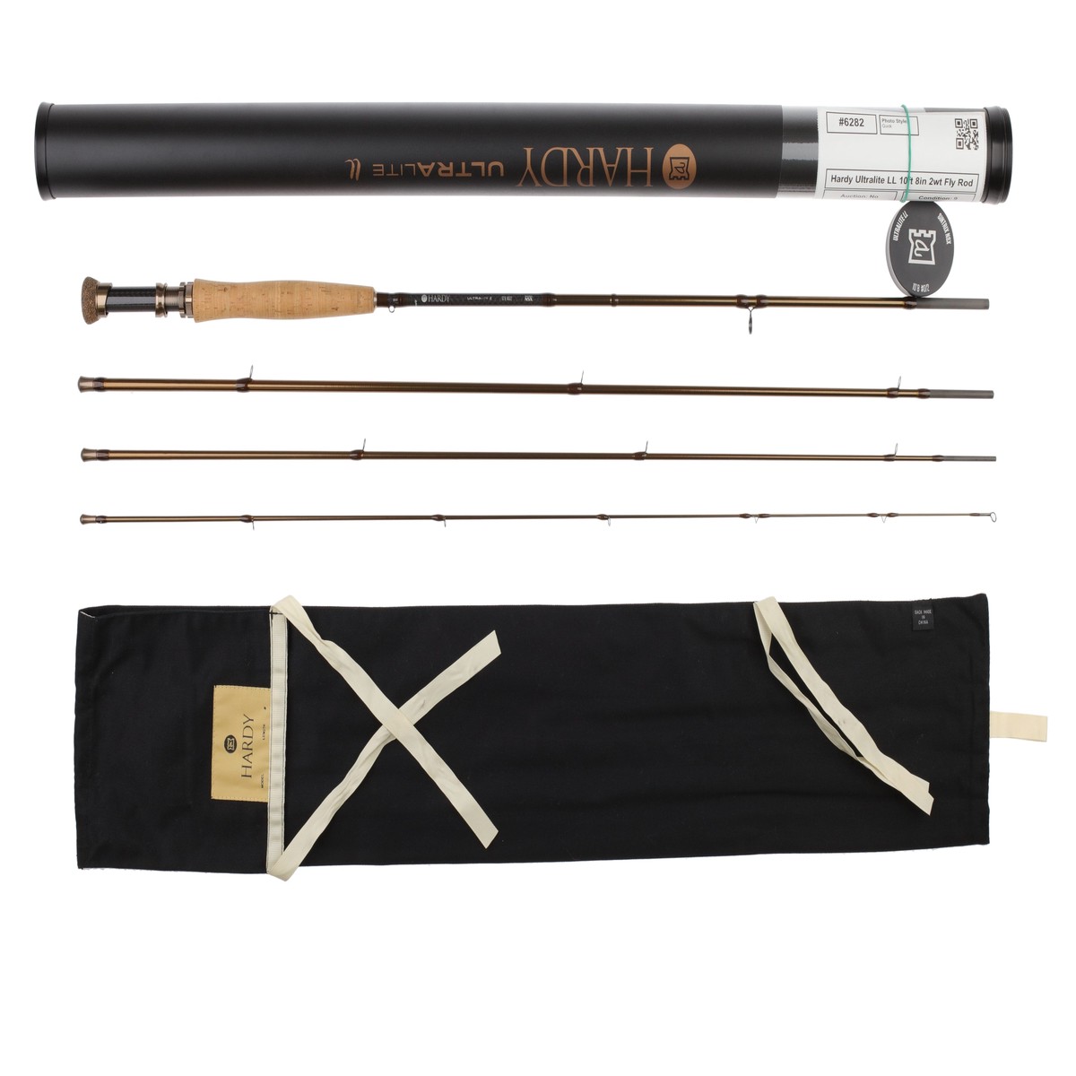 Used Hardy Ultralite LL 10ft 8in 2wt Fly Rod (2108-4)