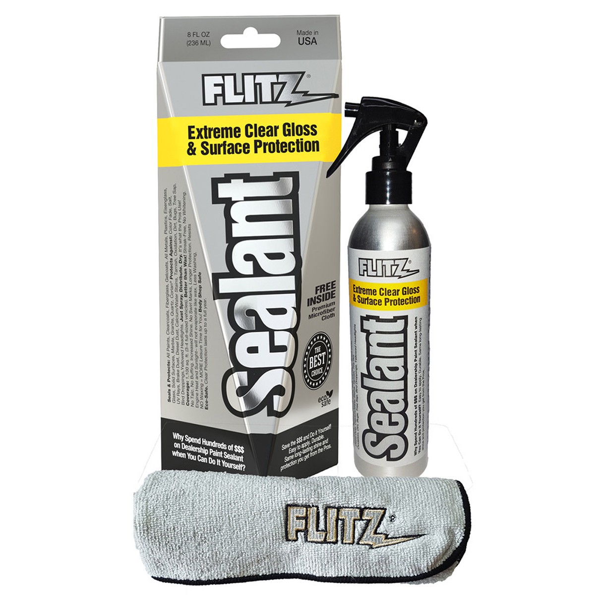 Flitz Ceramic Sealant Spray Bottle - 236ml/8oz *Case of 6*