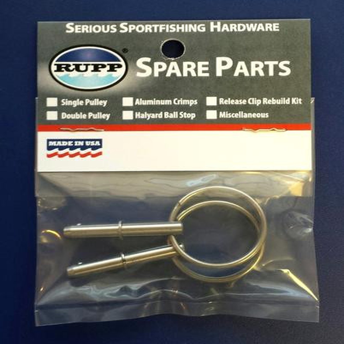 Rupp Release Pin 3/16 x .400 - Pair