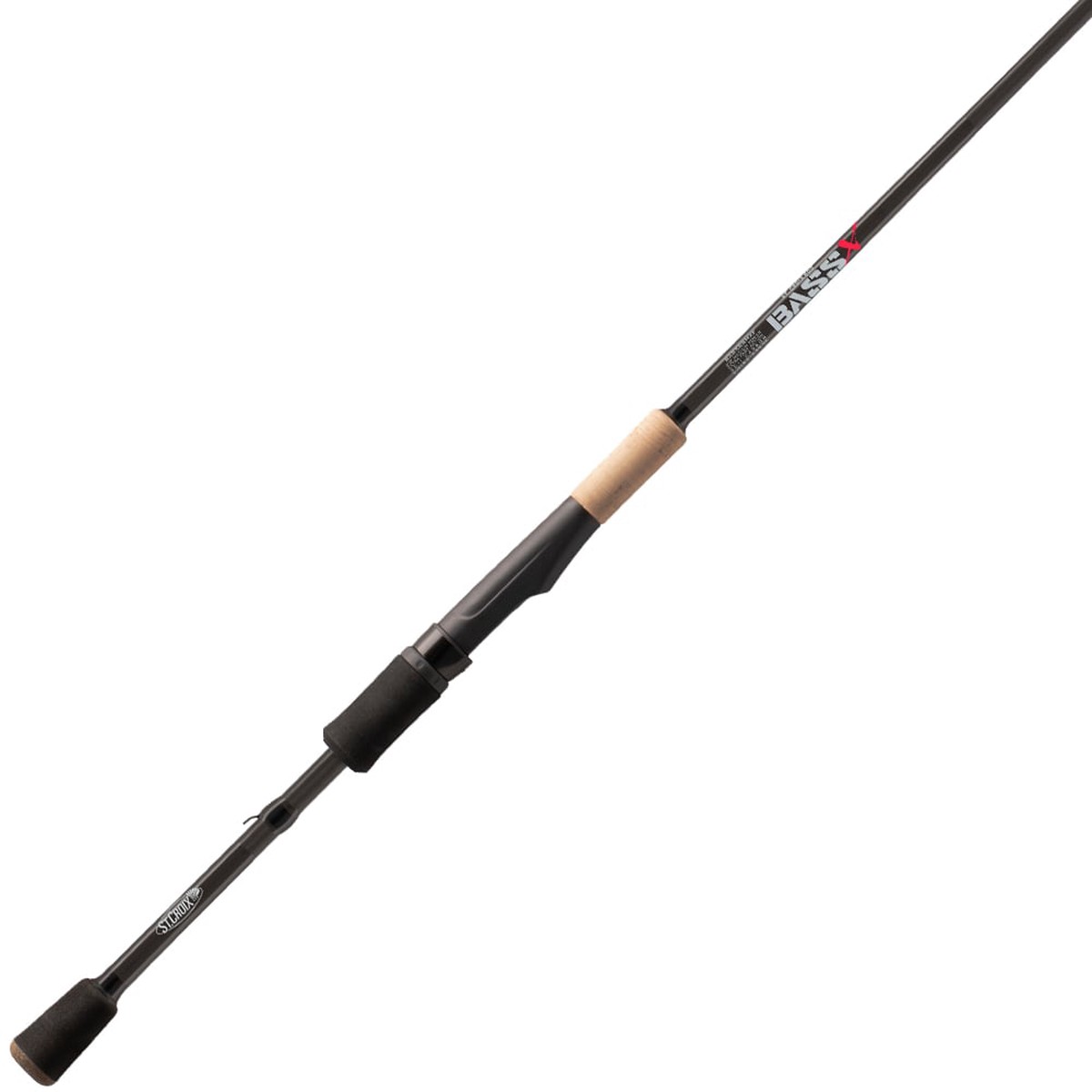 St. Croix Bass X Spinning Rods 6'10" Medium Light | BASX610MLXF