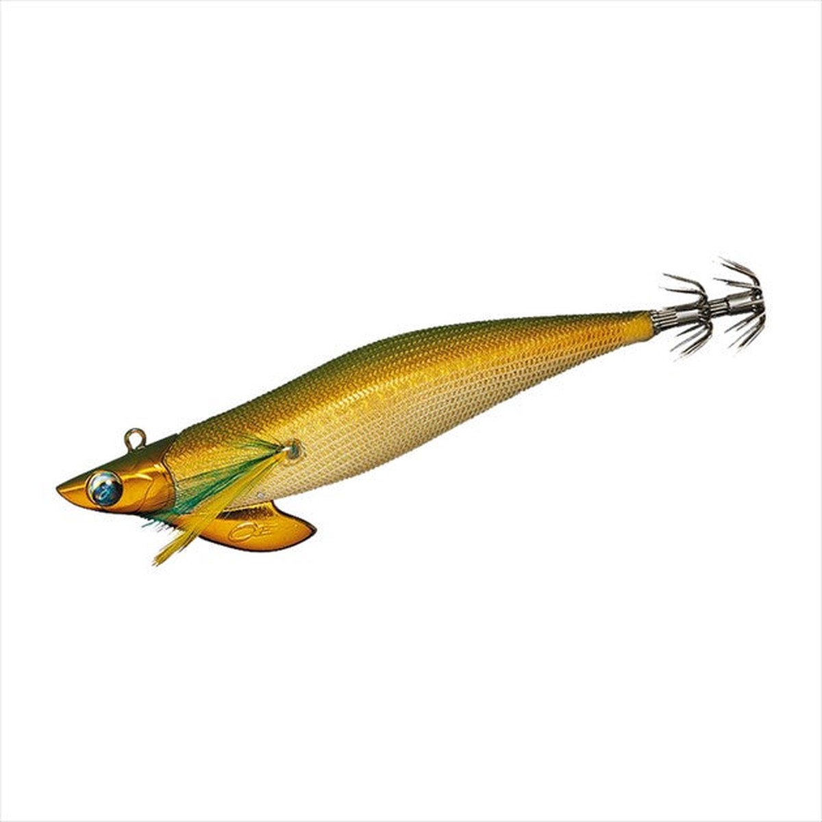 Daiwa Egi Emeraldas Boat II #3 (35g) Gold - Moss Green