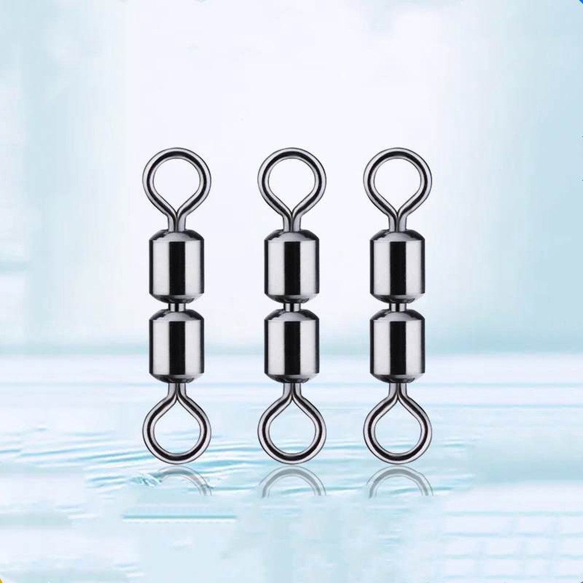 1000 pc Eight-shaped American Two-ring fishing connector