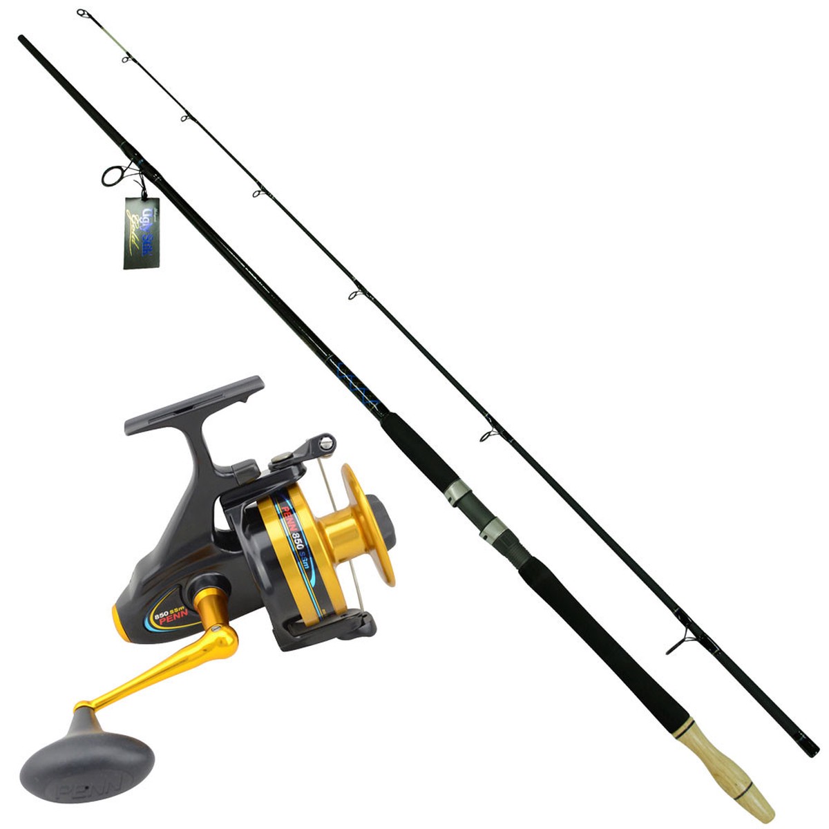 Medium Heavy Beach Rod Combo (Ugly Stik 12ft Rod with Penn Spinfisher 850SSM Reel)