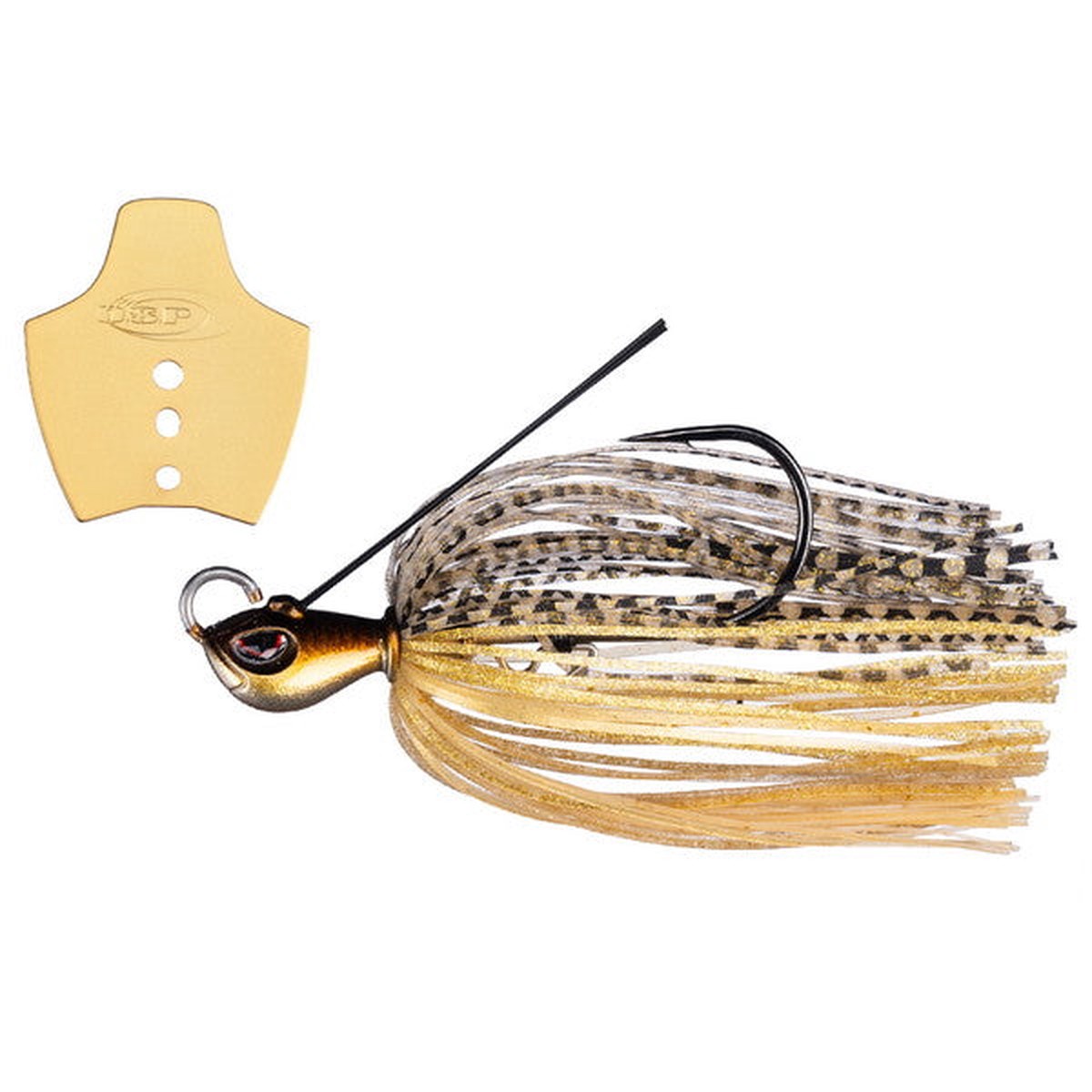 O.S.P Bladed Jig Metal Blade Jig 1/4oz BJ51 Golden Shiner